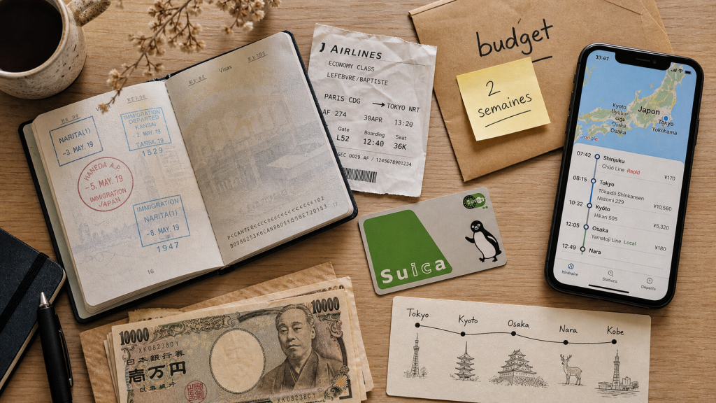 Voyage au Japon : 2 semaines entre 1 500 et 3 000 €, les choix qui changent le budget
