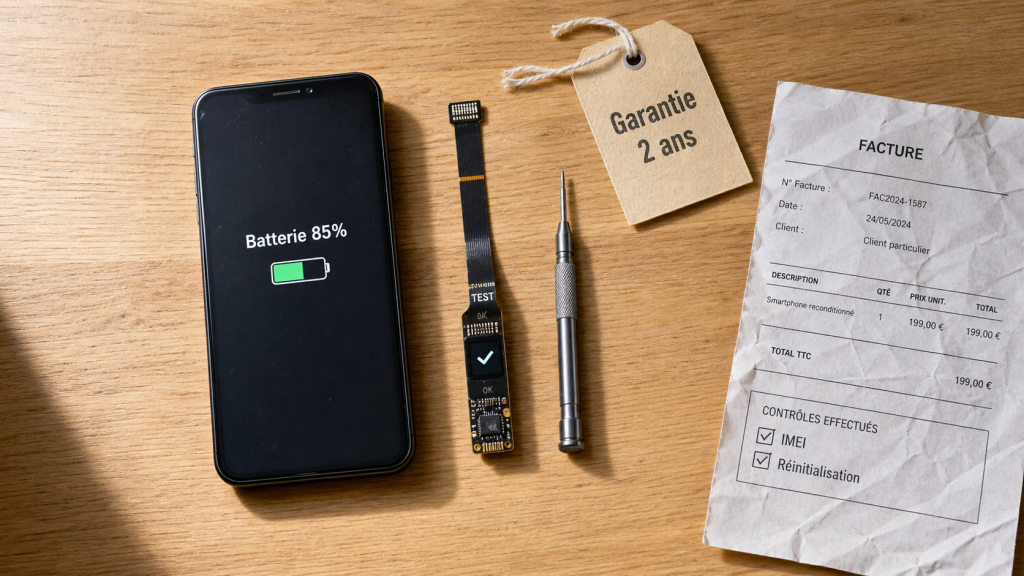 Smartphone reconditionné : bon plan ou arnaque ? Batterie, IMEI et garanties à vérifier